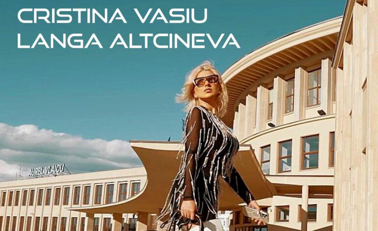 Cristina Vasiu a lansat piesa „Lângă altcineva” și a filmat un videoclip extravagant